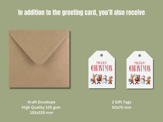 Almost There Christmas Card