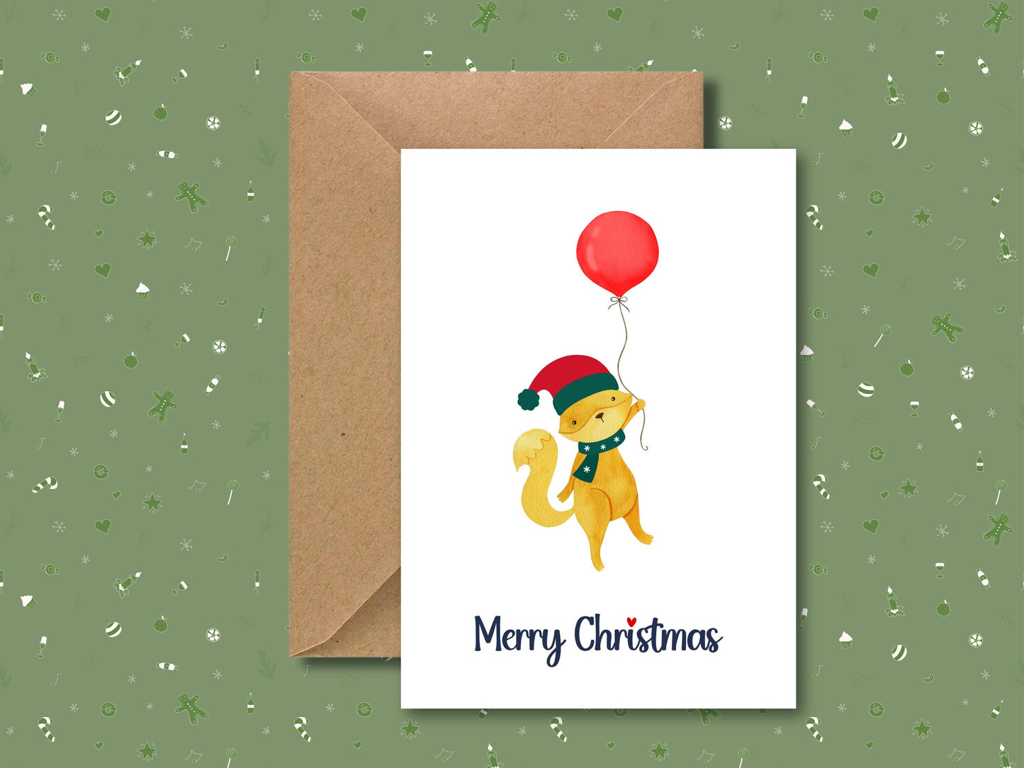 Christmas Card Pack - Pack of 4 Christmas Card