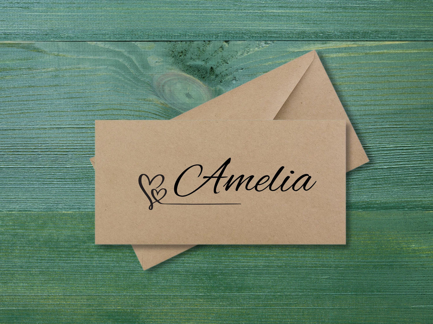 Custom Name Envelopes, Personalized Gift