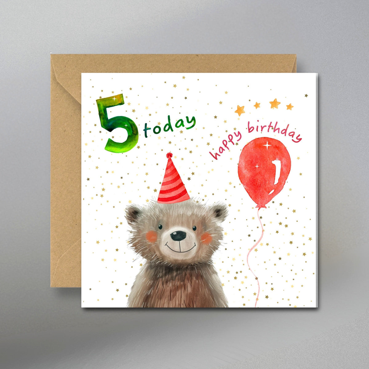 5 Today Birthday Card - Main View