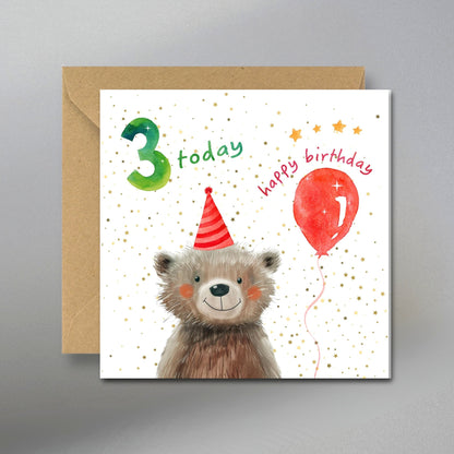 3 Today Birthday Card - Main View