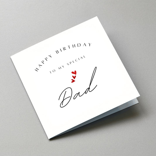 Happy Birthday Dad Card