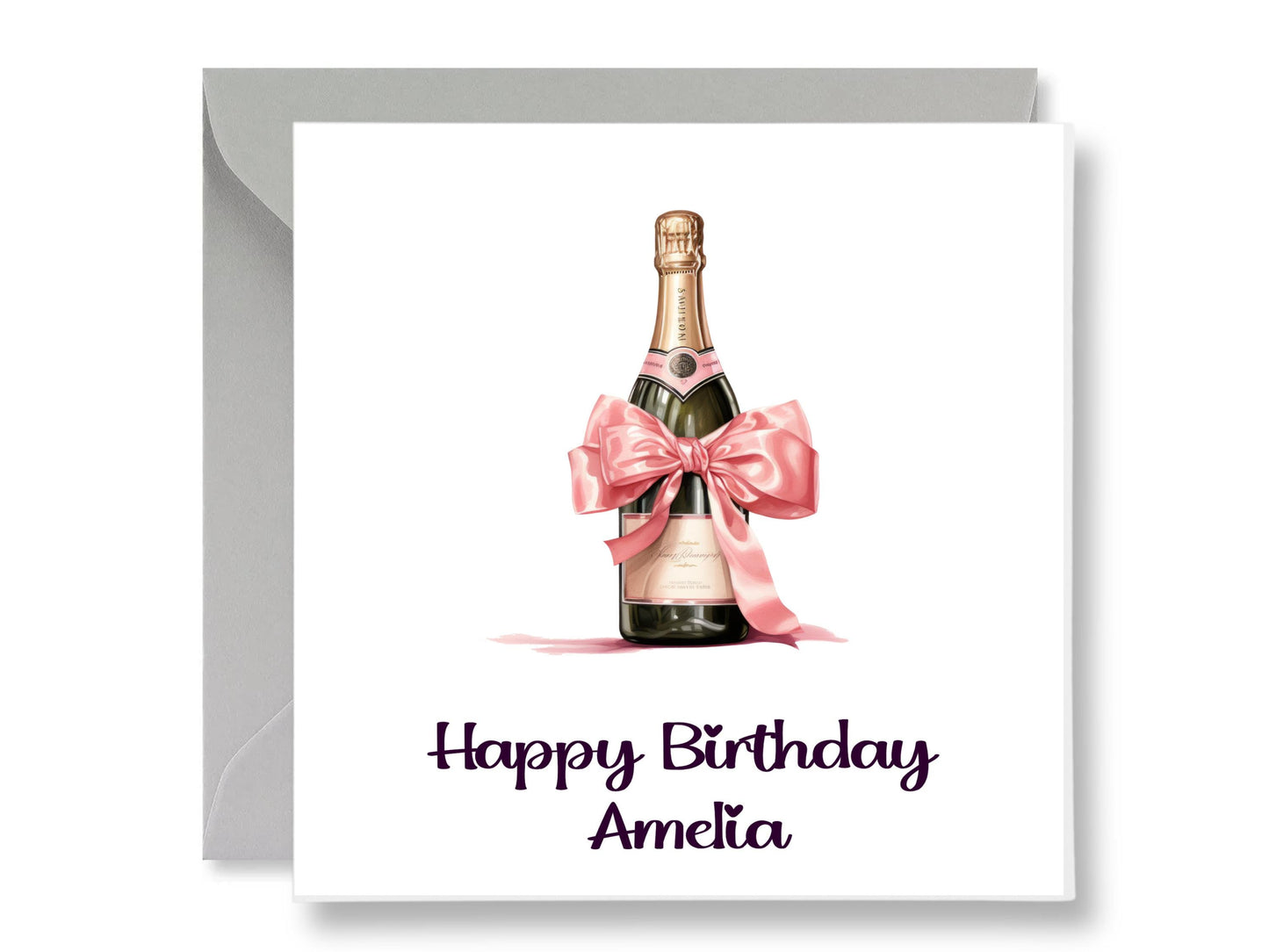Watercolour Birthday Card
