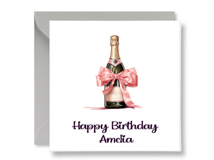 Watercolour Birthday Card