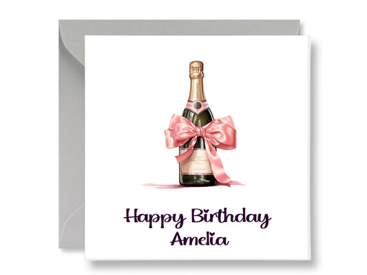 Watercolour Birthday Card