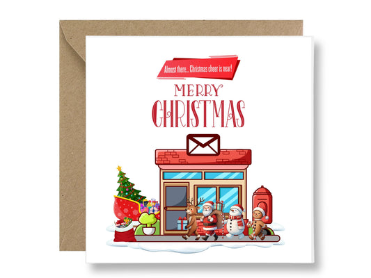 Almost There Christmas Card