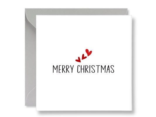 Romantic Merry Christmas Card