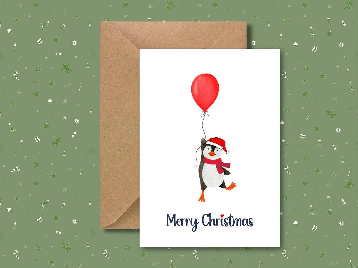 Christmas Card Pack - Pack of 4 Christmas Card