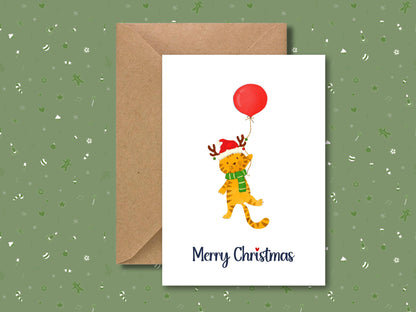 Christmas Card Pack - Pack of 4 Christmas Card