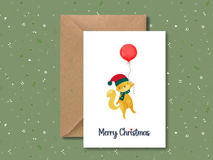 Christmas Card Pack - Pack of 4 Christmas Card