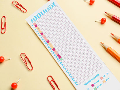 Personalized Bookmark with 2025 Calendar or Reading Tracker