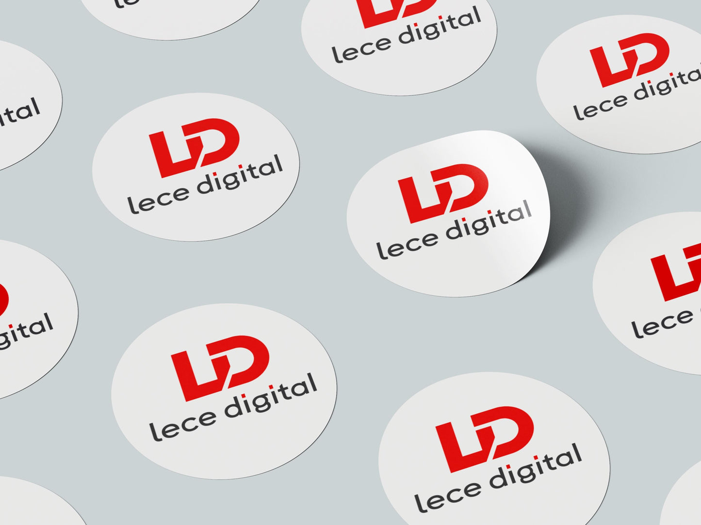 Personalized Logo Sticker | Custom Round Vinyl Sticker | Circle Business Sticker | Photo Sticker