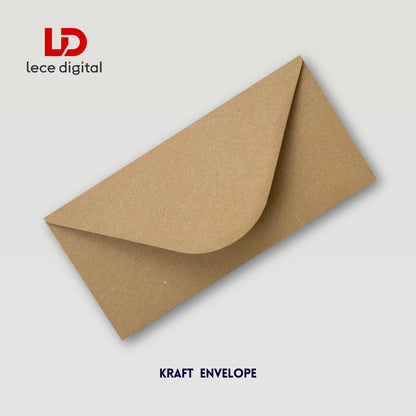 Kraft Name Envelope, Personalised Envelope,  Bulk Envelopes, Wedding