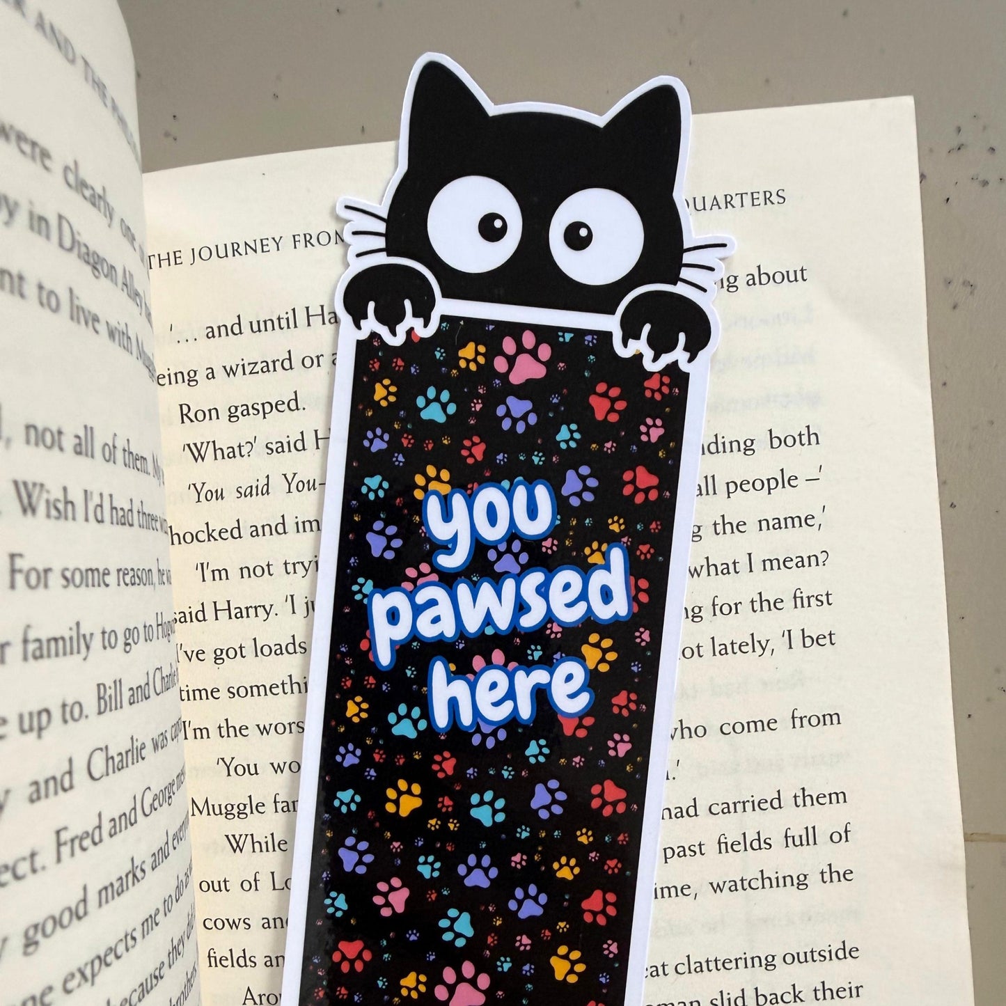 Cat Bookmark, Personalise Book Accessory, Graduation 2026 Gift, Custom Reader Gift , Bookish
