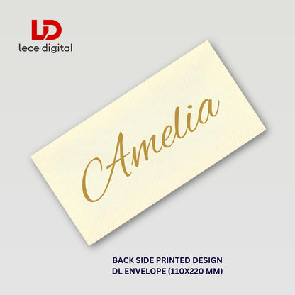 Personalise Wedding Envelopes Dl 5x7 C6, Custom RSVP Invitation Envelope, Hen party Envelope