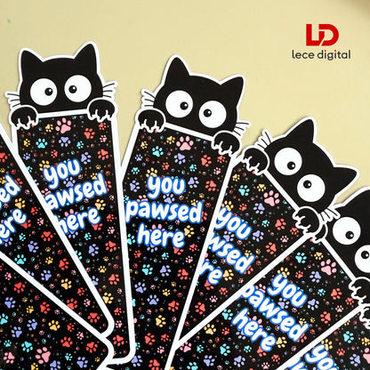 Cat Bookmark, Personalise Book Accessory, Graduation 2026 Gift, Custom Reader Gift , Bookish