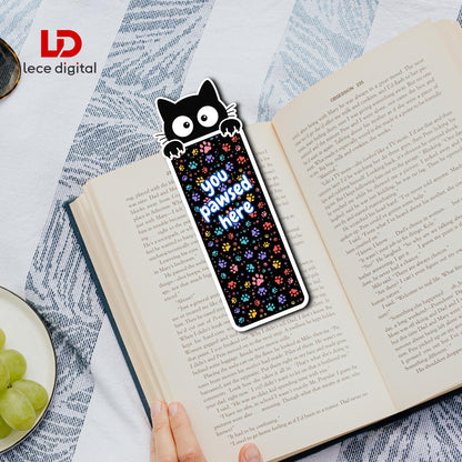 Cat Bookmark, Personalise Book Accessory, Graduation 2026 Gift, Custom Reader Gift , Bookish