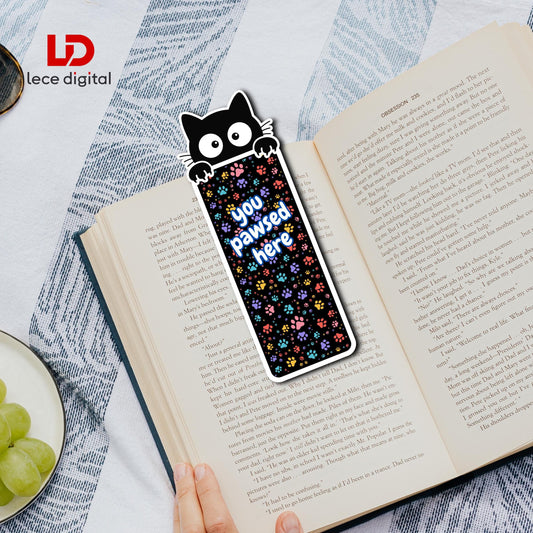 Cat Bookmark, Personalise Book Accessory, Graduation 2026 Gift, Custom Reader Gift , Bookish